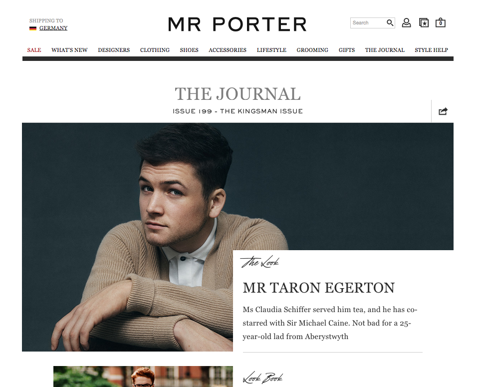 The Journal Magazine by MR PORTER